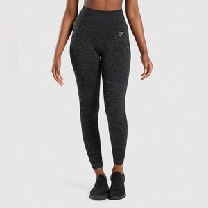Gymshark Adapt Animal Seamless Leggings - Black